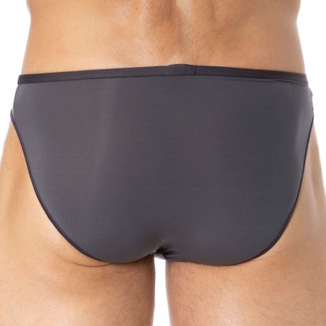 HOM Slip Temptation Plume Gris Anthracite