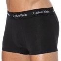 Calvin Klein 3-Pack Cotton Stretch Trunks - Black