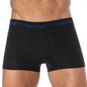 Calvin Klein 3-Pack Cotton Stretch Trunks - Black