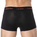 Calvin Klein 3-Pack Cotton Stretch Trunks - Black