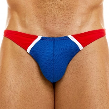 Modus Vivendi Slip Low Cut Popular Bleu - Rouge