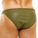 Modus Vivendi Leather Legacy Low Cut Briefs - Khaki