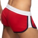 Addicted Mix Microfiber Shorts - Red