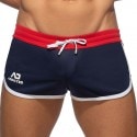 Addicted Mix Microfiber Shorts - Navy