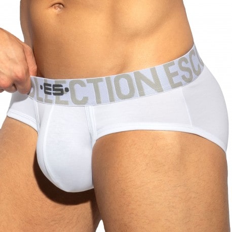 ES Collection 7 Days Cotton Briefs 3.0 - White