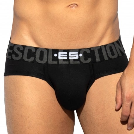 ES Collection 7 Days Cotton Briefs 3.0 - Black