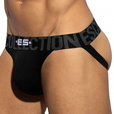 ES Collection 7 Days Cotton Jock 3.0 - Black