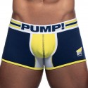 Pump! Boxer Court Sportboy Recharge Bleu Marine - Jaune