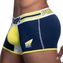 Pump! Boxer Court Sportboy Recharge Bleu Marine - Jaune