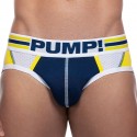 Pump! Sportboy Recharge Briefs - Navy - Yellow