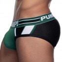 Pump! Sportboy Boost Briefs - Green - Black