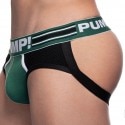 Pump! Jock Strap Sportboy Boost Vert - Noir