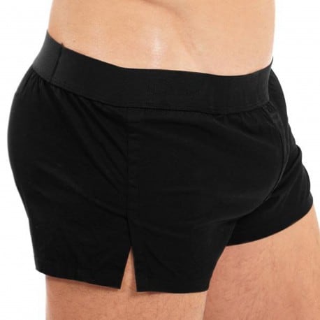 Rounderbum Basic Lift Boxer Shorts - Black