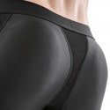 Rounderbum Workout Padded Long Boxer Briefs - Black