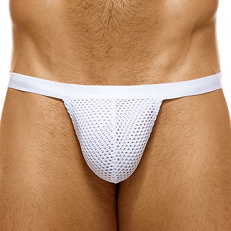 Modus Vivendi Net Trap Thong - White