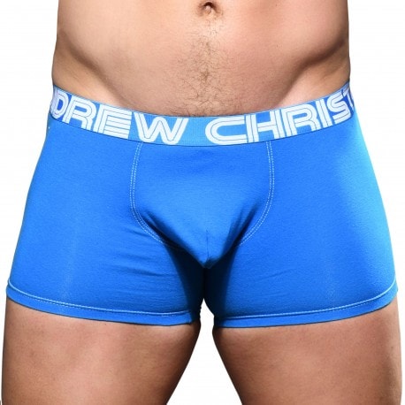 Andrew Christian Almost Naked Bamboo Boxer Briefs Electric Blue