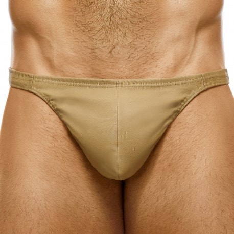 Modus Vivendi Leather Legacy Thong - Camel