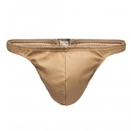 Modus Vivendi Leather Legacy Thong - Camel