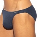 ES Collection Recycled Rib Bikini Briefs - Navy