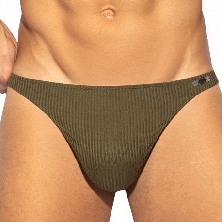 ES Collection Recycled Rib Thong - Khaki