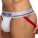 Addicted 3-Pack Tommy Cotton Jocks - White - Navy - Red