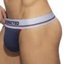 Addicted 3-Pack Tommy Cotton Thongs - White - Navy - Red