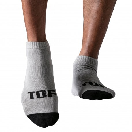 TOF Paris Ankle Socks - Grey