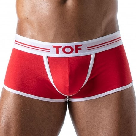 TOF Paris French Cotton Trunks - Red