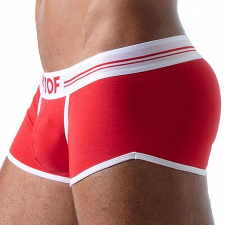 TOF Paris French Cotton Trunks - Red