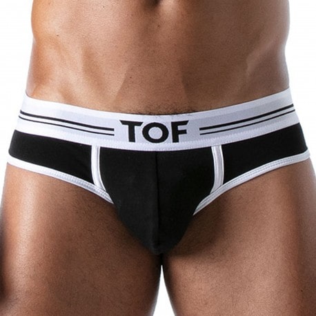 TOF Paris French Cotton Briefs - Black