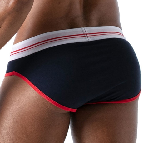 TOF Paris French Cotton Briefs - Navy