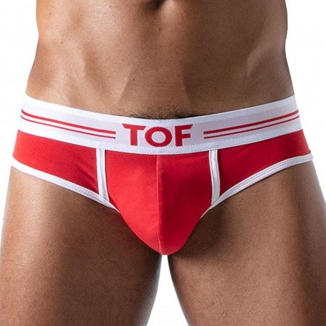 TOF Paris French Cotton Briefs - Red