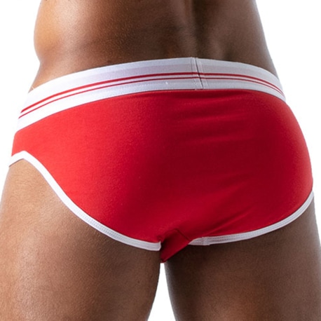 TOF Paris French Cotton Briefs - Red