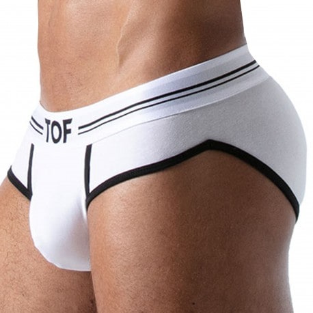 TOF Paris French Cotton Briefs - White