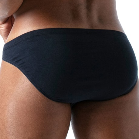 TOF Paris French Cotton Bikini Briefs - Navy