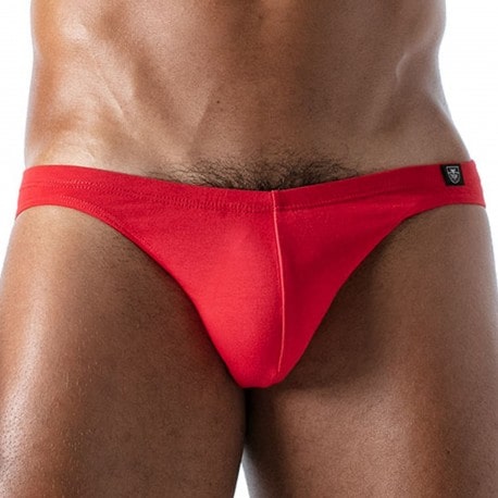 TOF Paris French Cotton Bikini Briefs - Black