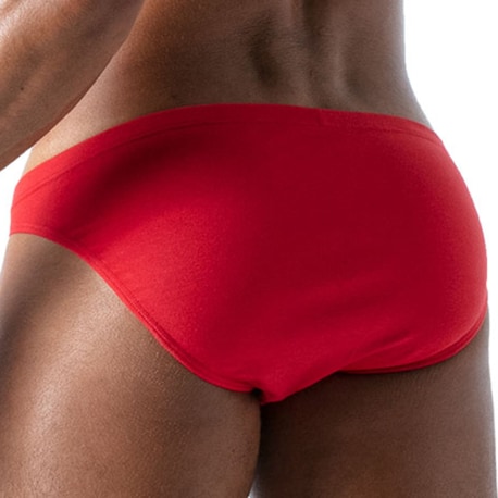 TOF Paris French Cotton Bikini Briefs - Red