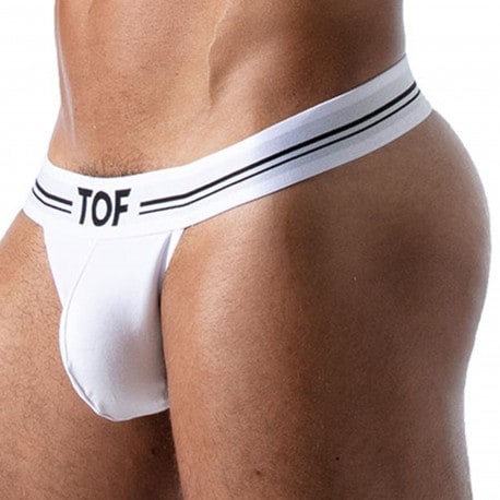 TOF Paris French Cotton Thong - White