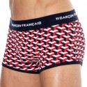 Garçon Français Geometric Cotton Trunks -  Navy