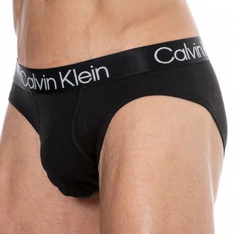 Calvin Klein 3-Pack Modern Structure Briefs - Black - Grey -White