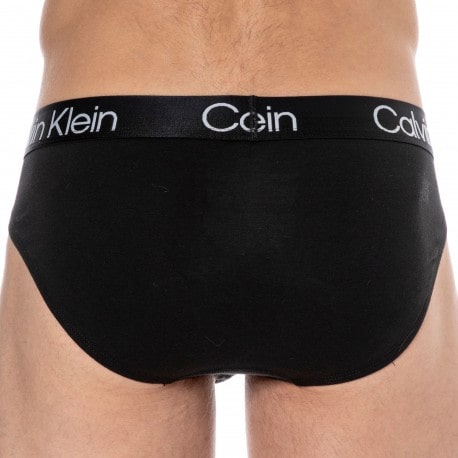 Calvin Klein Lot de 3 Slips Modern Structure Noir - Gris - Blanc