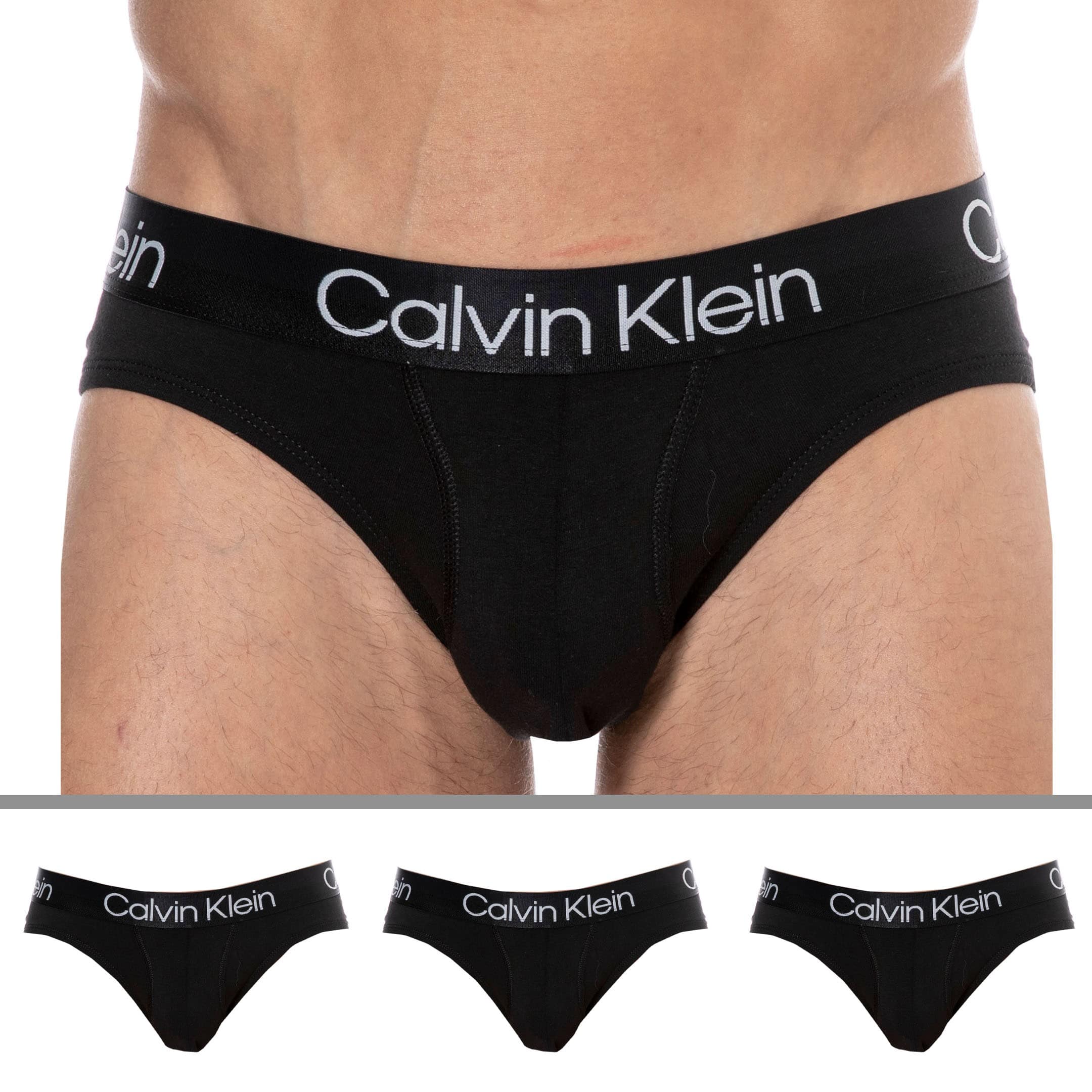Calvin Klein Underwear MODERN 2 PACK - Briefs - black/white/black