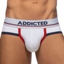 Addicted 3-Pack Tommy Cotton Briefs -White - Navy - Red