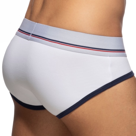 Addicted 3-Pack Tommy Cotton Briefs -White - Navy - Red