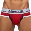 Addicted 3-Pack Tommy Cotton Briefs -White - Navy - Red