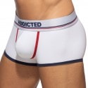 Addicted 3-Pack Tommy Cotton Trunks -White - Navy - Red