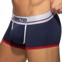 Addicted 3-Pack Tommy Cotton Trunks -White - Navy - Red