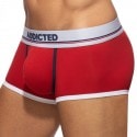 Addicted 3-Pack Tommy Cotton Trunks -White - Navy - Red