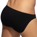 Addicted Bikini Cotton Briefs - Black