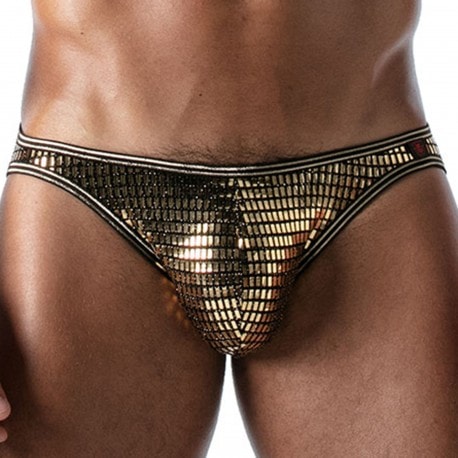 Olaf Benz RED 2215 Brazil Briefs - Black - Gold